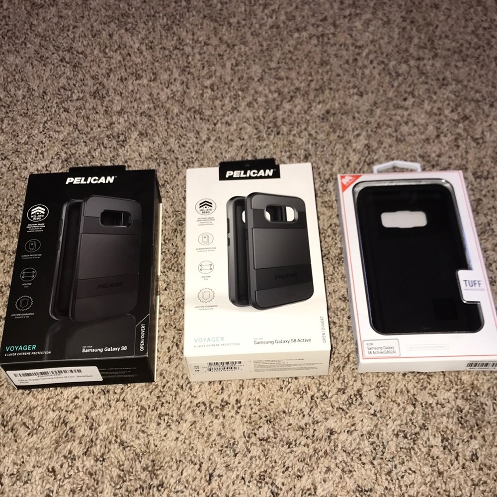 Lot of 3 Cell Phone Cases